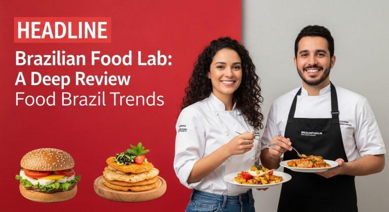 Editorial photo of Brazilian dishes including feijoada and pão de queijo on a rustic table.