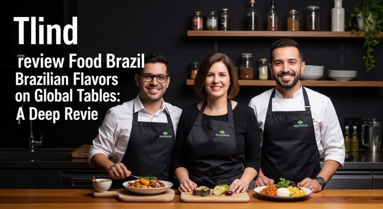 Editorial photograph of Brazilian cuisine and market stalls