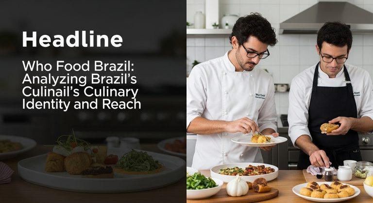 Brazilian market stall featuring feijoada and pão de queijo