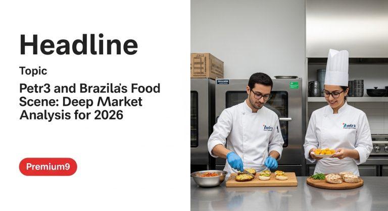 Editorial collage of petr3 stock motif with Brazilian food elements.