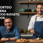 Lottery tickets and fresh groceries illustrating Tele Sena's influence on Brazilian food budgets.