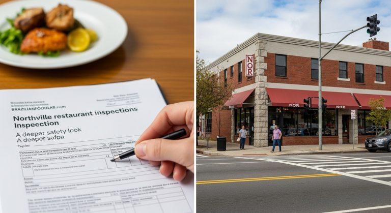 Northville restaurant inspection report and storefront exterior